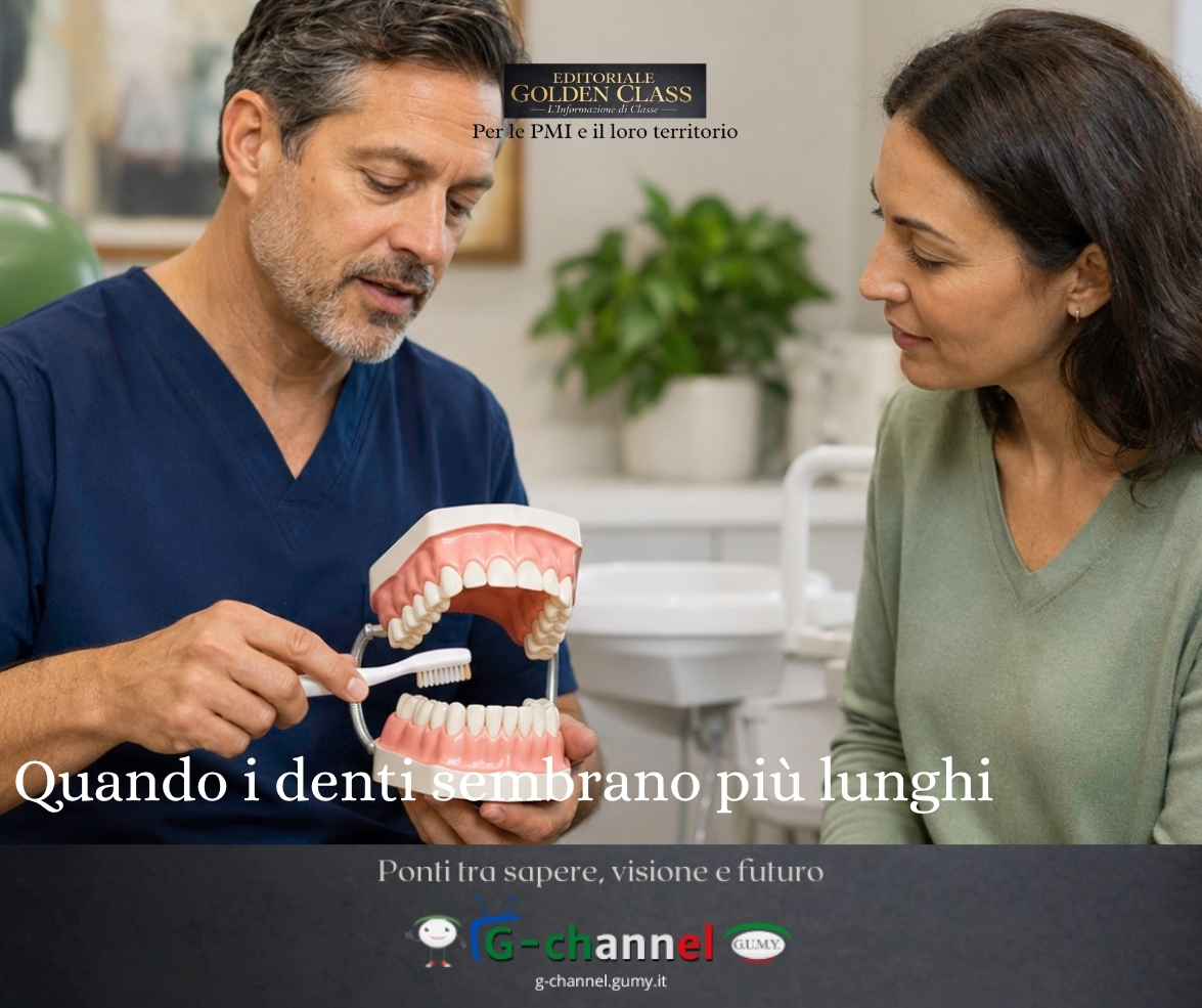Quando i denti sembrano più lunghi